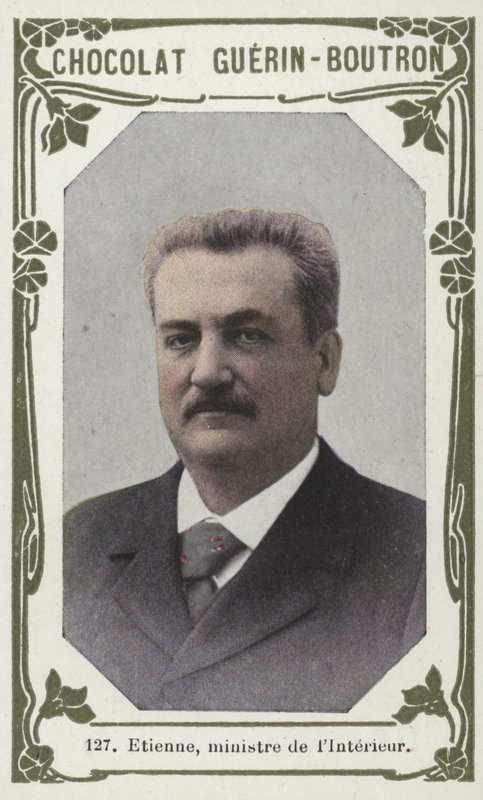 Etienne, innenriksminister (farget bilde) av French School