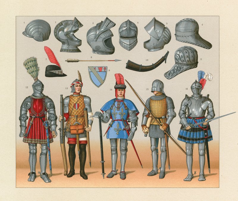 Europe XV-XVIth Cent Costume av French School