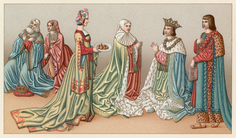 Europe XV-XVIth Cent Costume av French School