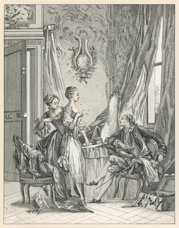 Europa XVIIIth Cent Costume av French School