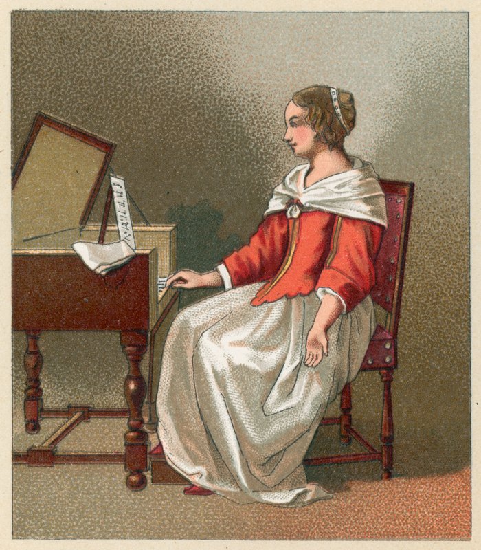 Europa XVIIth Cent Costume av French School