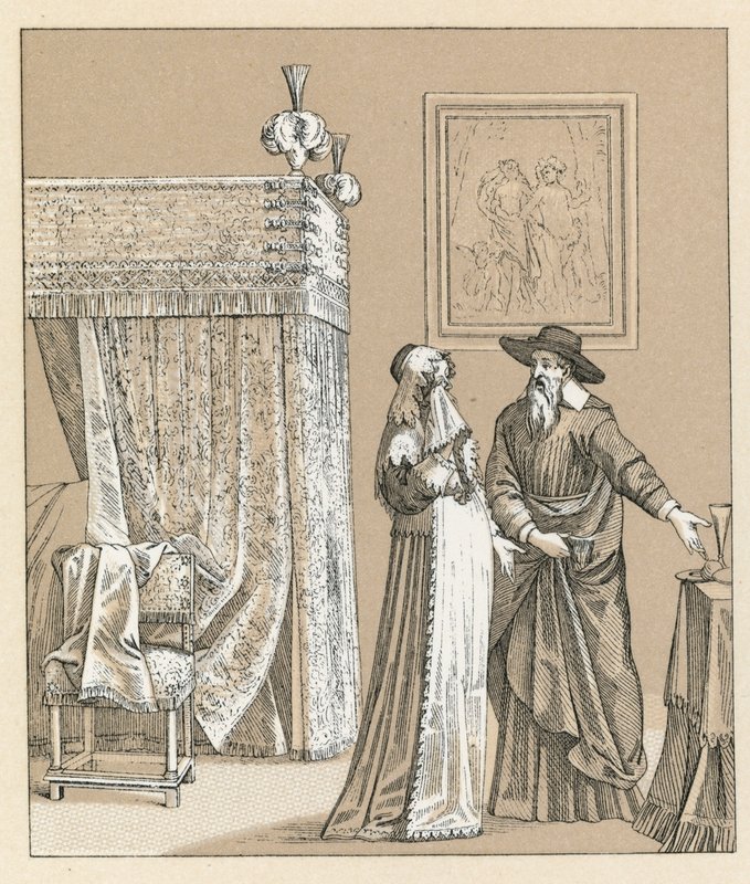 Europa XVIIth Cent Costume av French School