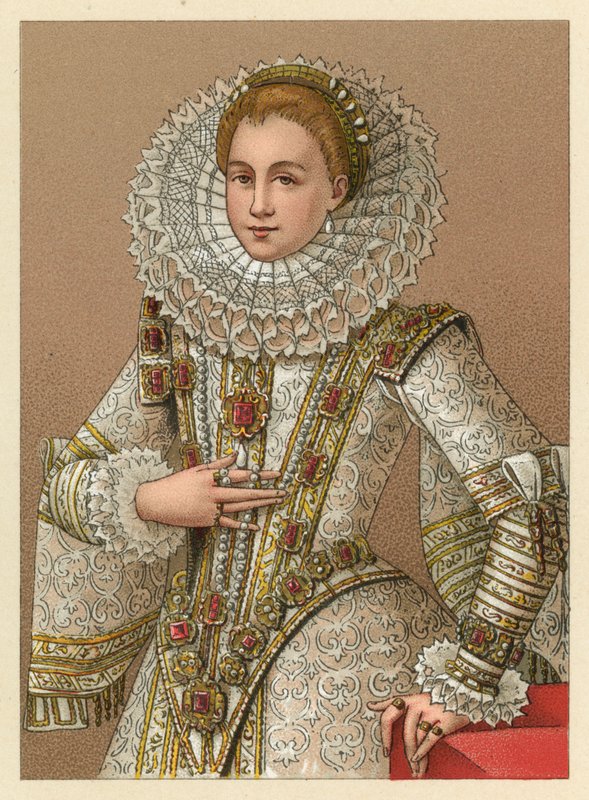 Europa XVIth Cent-kostyme av French School