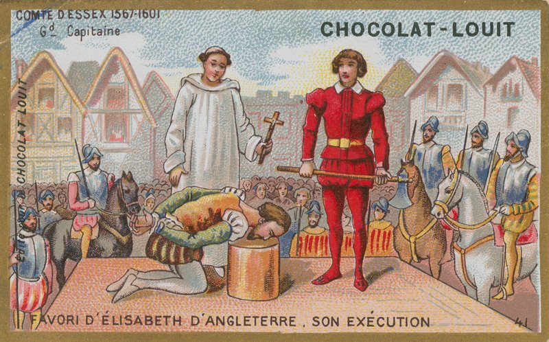 Henrettelse av jarlen av Essex, 1601 av French School