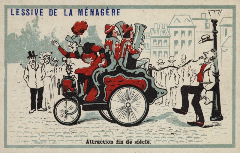 Trekke ut en tann Fin de Siecle-stil av French School