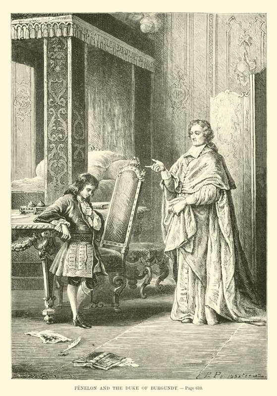 Fenelon og hertugen av Burgund av French School