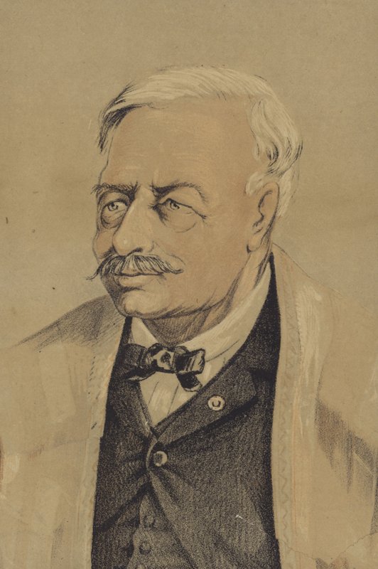 Ferdinand de Lesseps (trykk) av French School