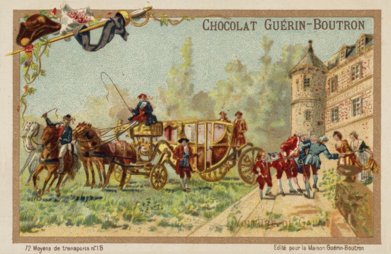 Festivaltrener (chromolitho) av French School