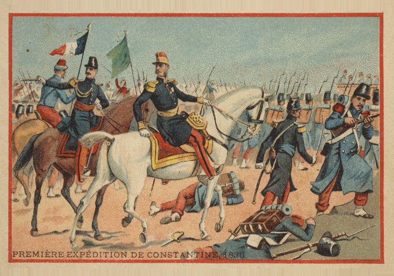 Første franske ekspedisjon til Konstantin, 1836 av French School