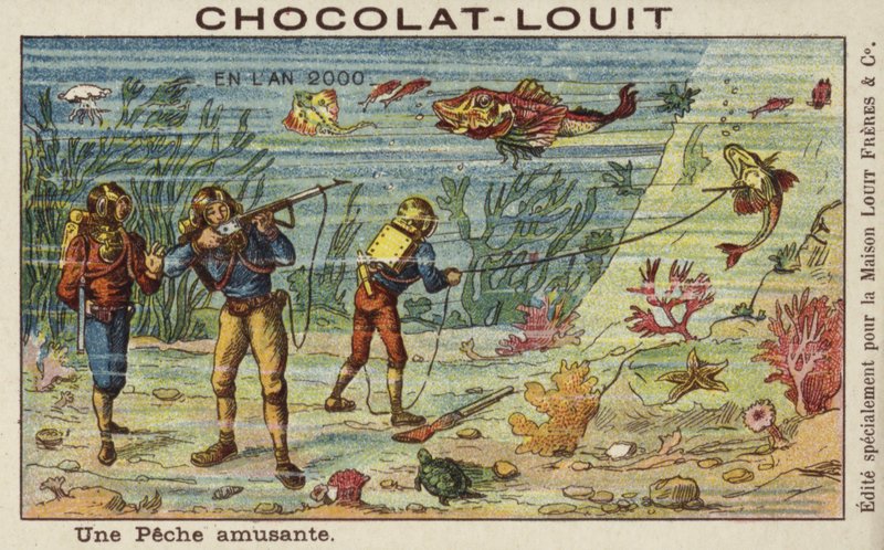 Fiske på havbunnen i år 2000 av French School