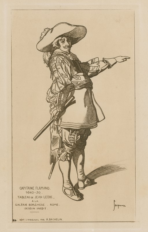 Flamsk kaptein, 1640-50 av French School