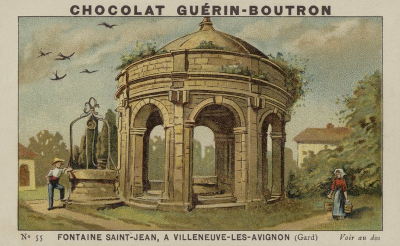 Fontene Saint-Jean, i Villeneuve-les-Avignon, Gard av French School