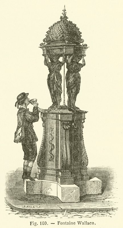 Fontaine Wallace (gravering) av French School