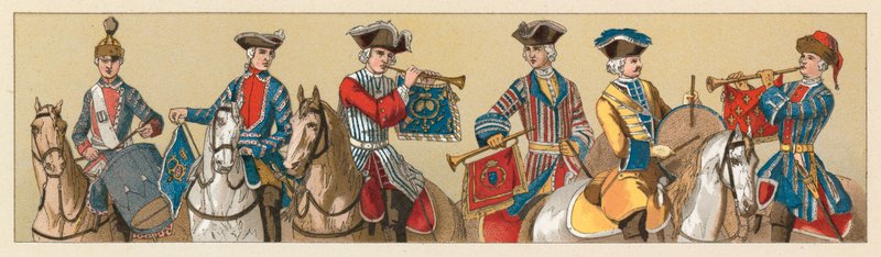 Frankrike XVIIIth Cent-kostyme av French School