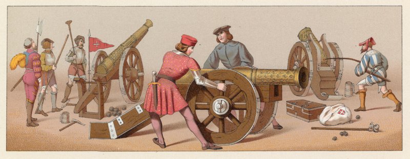 Frankrike XVIth Cent-kostyme av French School