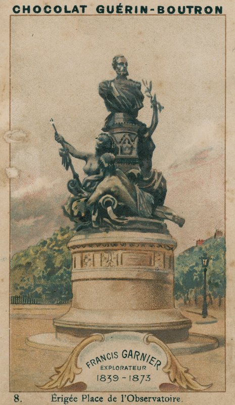 Francis Garnier, oppdagelsesreisende, 1839-1873, Erigee Place de l
