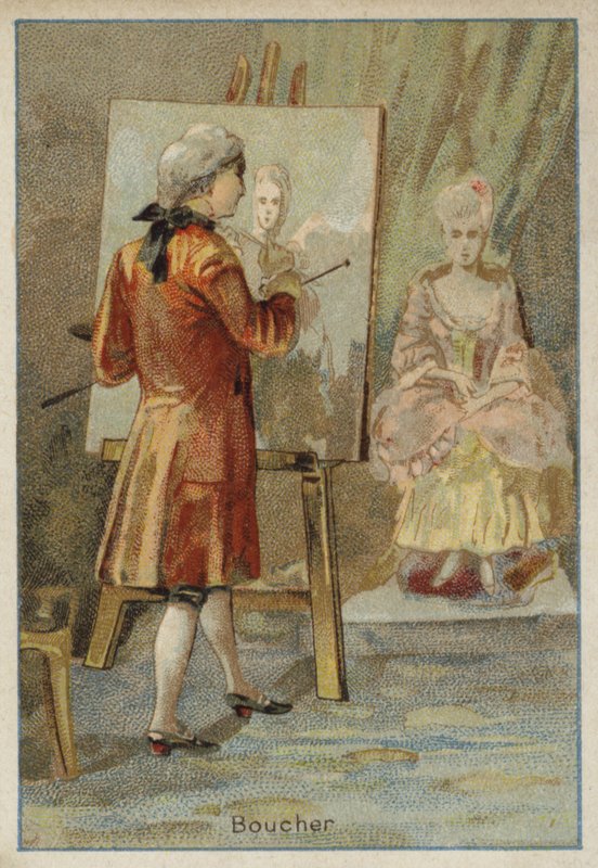 Francois Boucher , fransk maler av French School