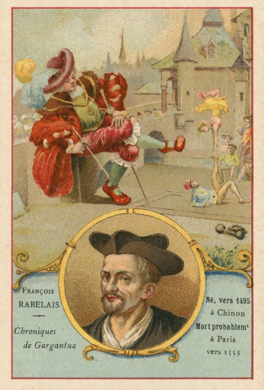 Francois Rabelais, fransk forfatter av French School