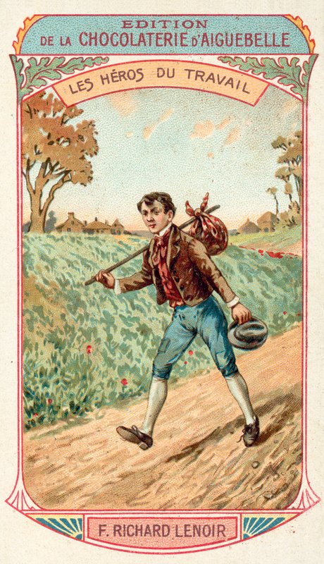 Francois Richard-Lenoir , fransk industrimann (chromolitho) av French School