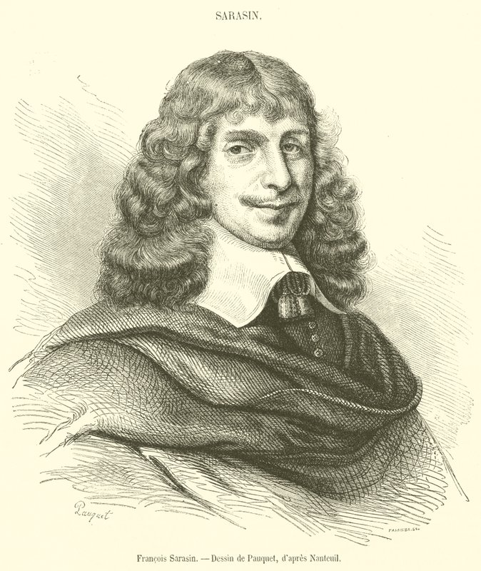 Francois Sarasin (gravering) av French School