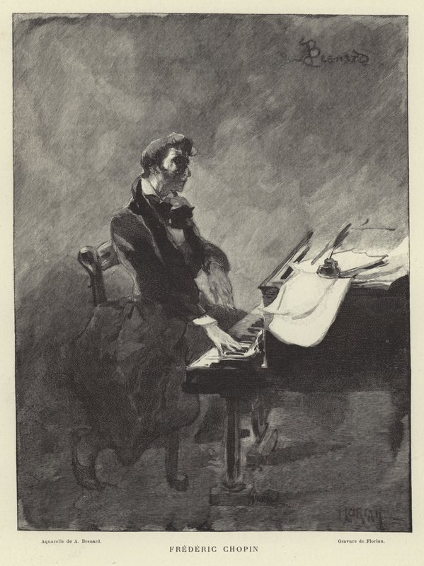 Frederic Chopin, polsk pianist og komponist av French School