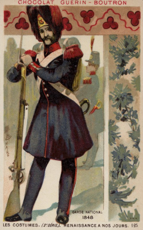 Fransk nasjonalgarde, 1848 av French School