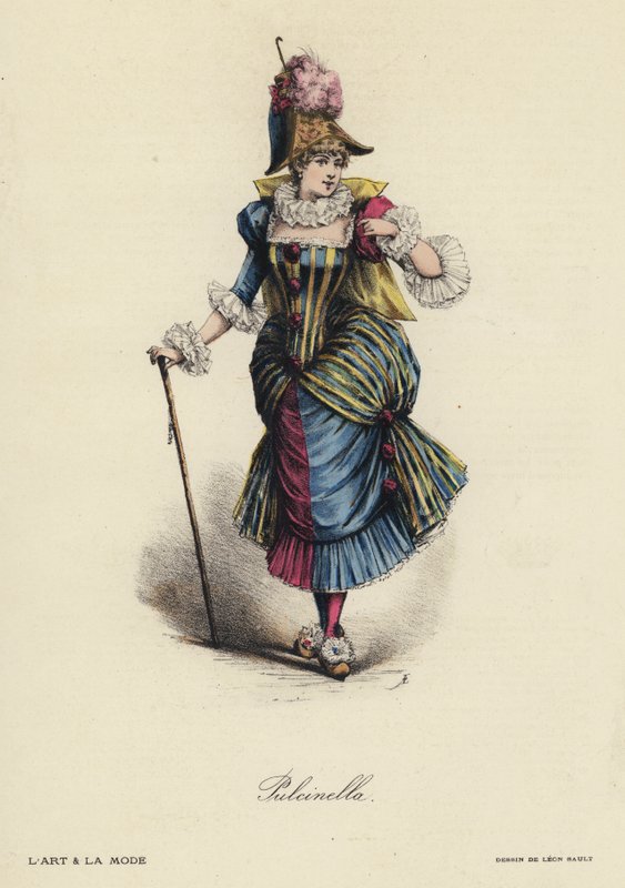 Fransk moteplate av French School