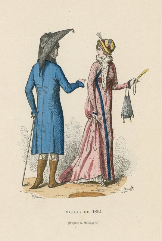 Franske moter fra 1804 av French School