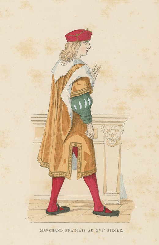 Fransk kjøpmann, 1500-tallet av French School
