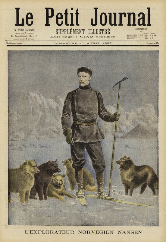 Fridtjof Nansen, norsk oppdagelsesreisende av French School