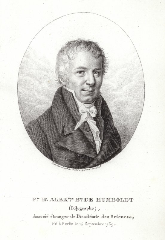 Friedrich Wilhelm Heinrich Alexander von Humboldt av French School