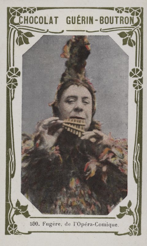 Fly-de lOpera-Comique (farget bilde) av French School