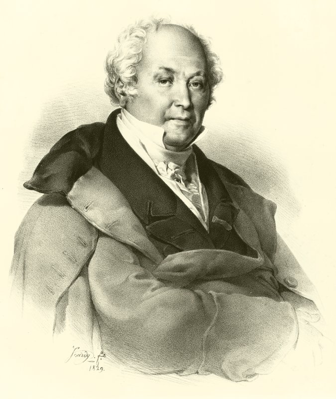 G Letierre, portrett av French School