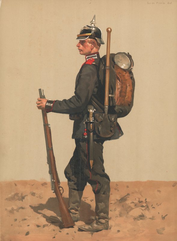 Guard Pioneer Bat av French School