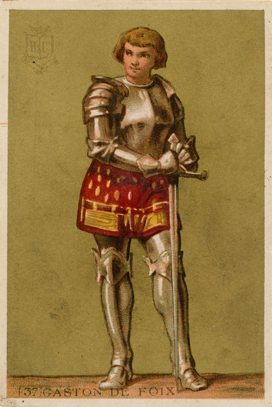 Gaston av Foix av French School