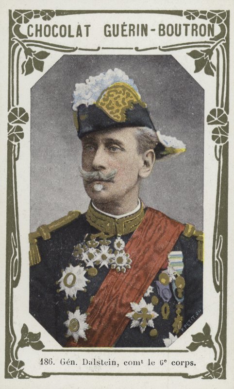 General Dalstein, kommandant le 6e korps (farget foto) av French School