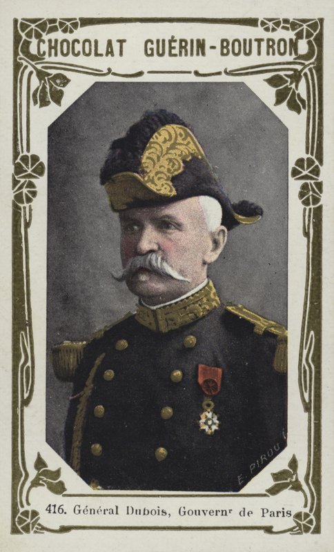General Dubois, guvernør i Paris (farget bilde) av French School