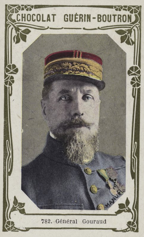 General Gouraud (farget bilde) av French School
