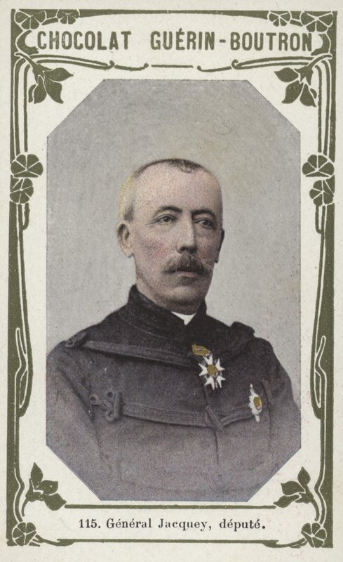 General Jacquey, stedfortreder (farget bilde) av French School