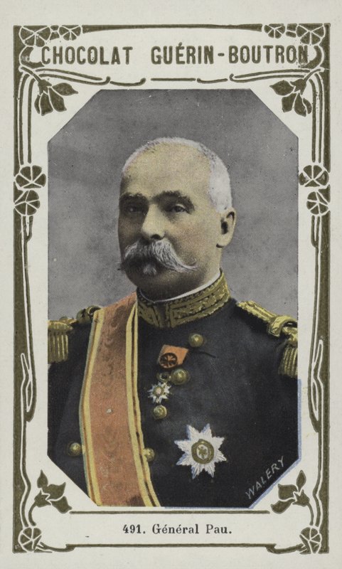 General Pau (farget bilde) av French School