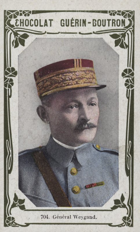 General Weygand (farget bilde) av French School