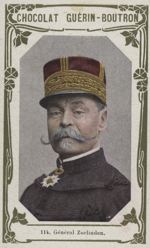 General Zurlinden (farget bilde) av French School