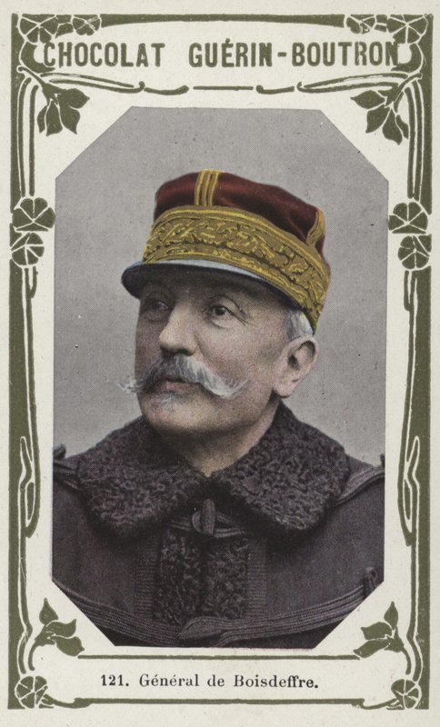 General de Boisdeffre (farget bilde) av French School