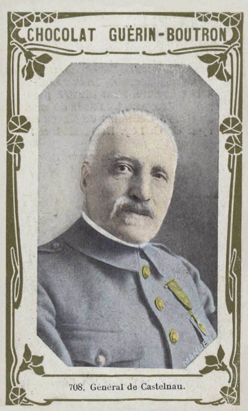 General de Castelnau (farget bilde) av French School