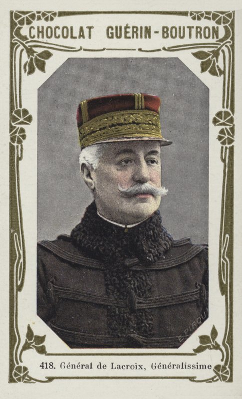 General de Lacroix, General (farget bilde) av French School
