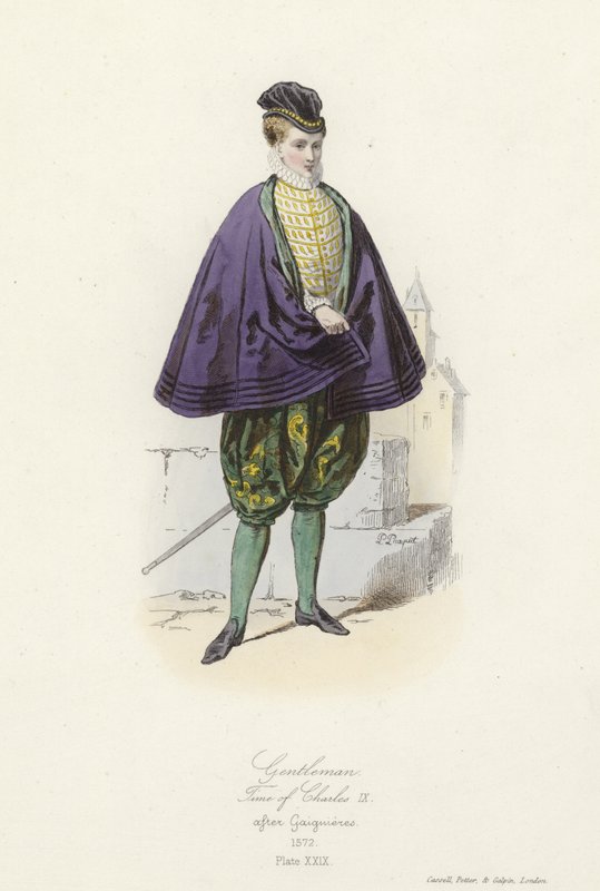 Gentleman fra Charles IX av Frankrikes tid av French School
