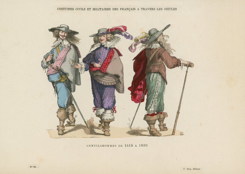 Herrer fra 1615-1630 av French School