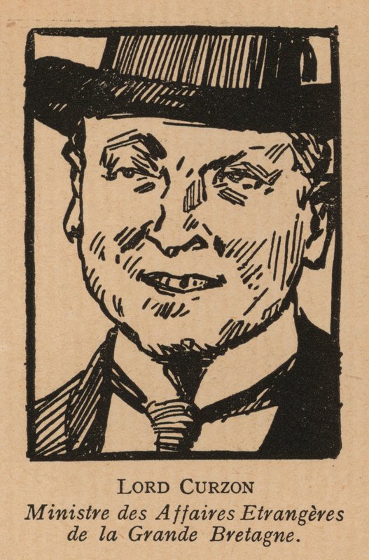 George Curzon av French School
