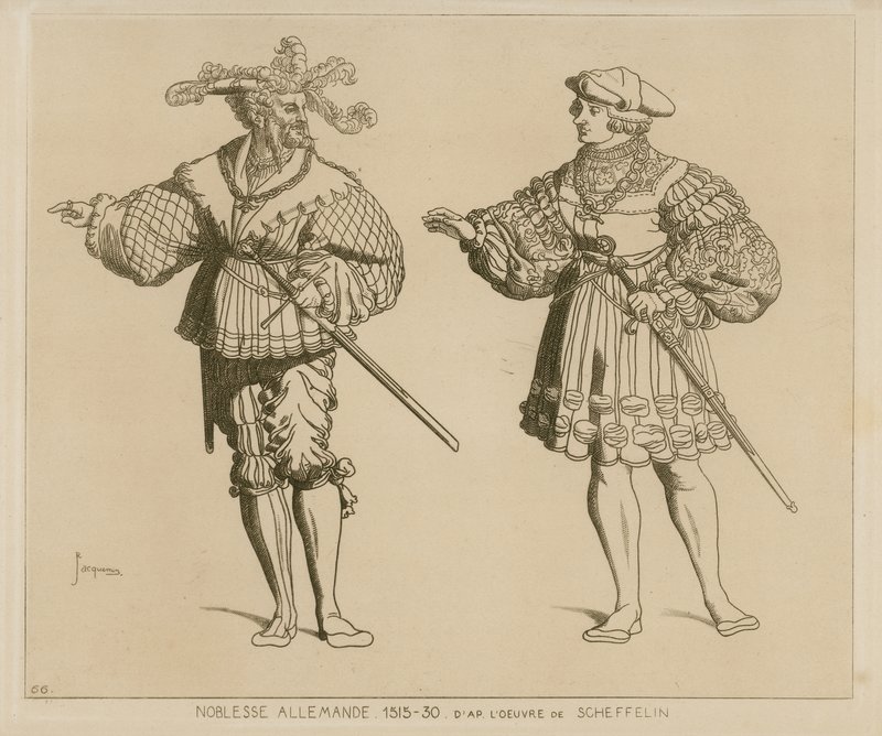 Tysk adel, 1515-30 av French School