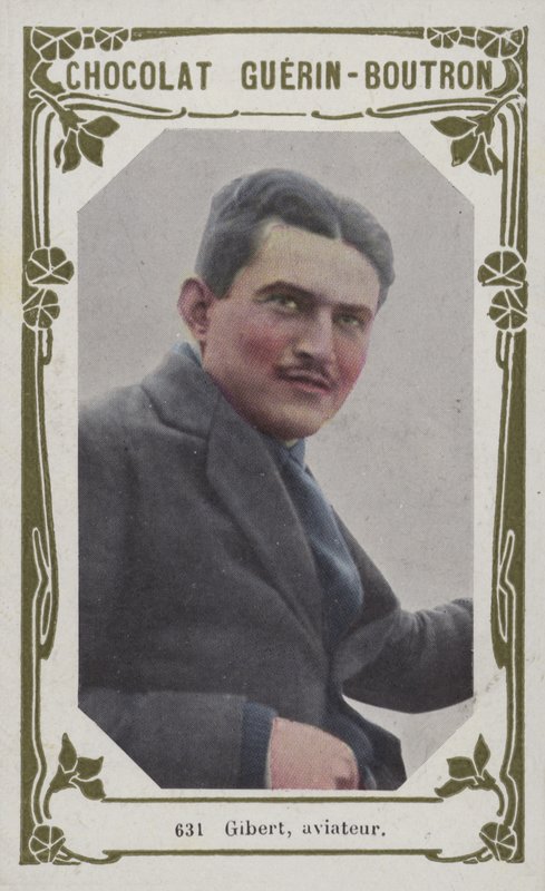 Gibert, flyger (farget bilde) av French School